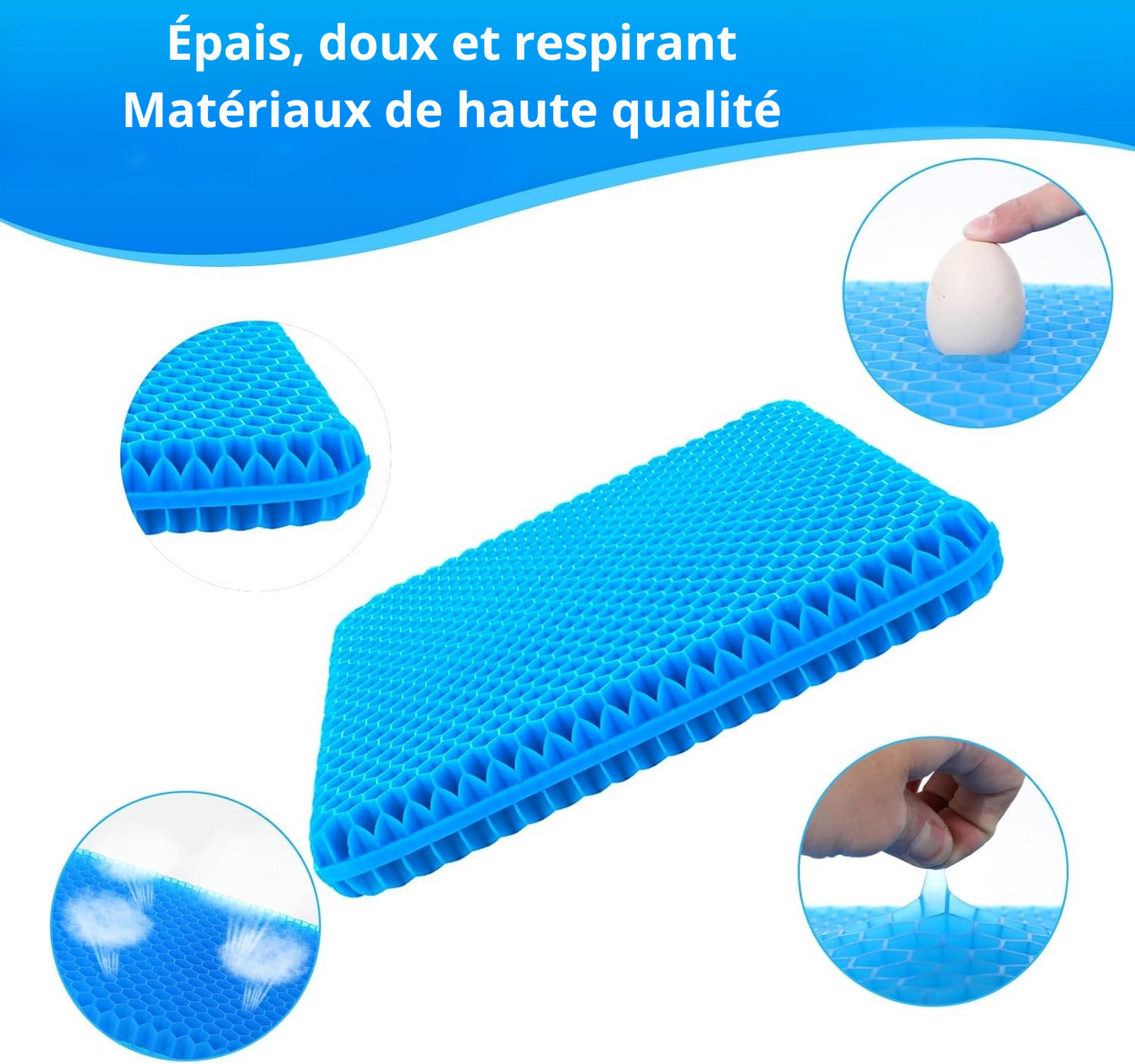 Coussin en Gel Respirant